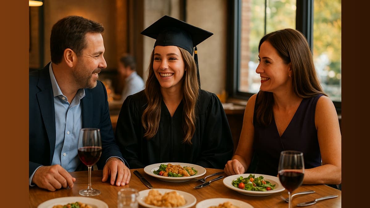 Kai Trump Celebrates Graduation with Family Dinner