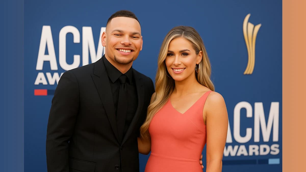 Kane Brown and Katelyn Jae Brown Attend ACM Awards