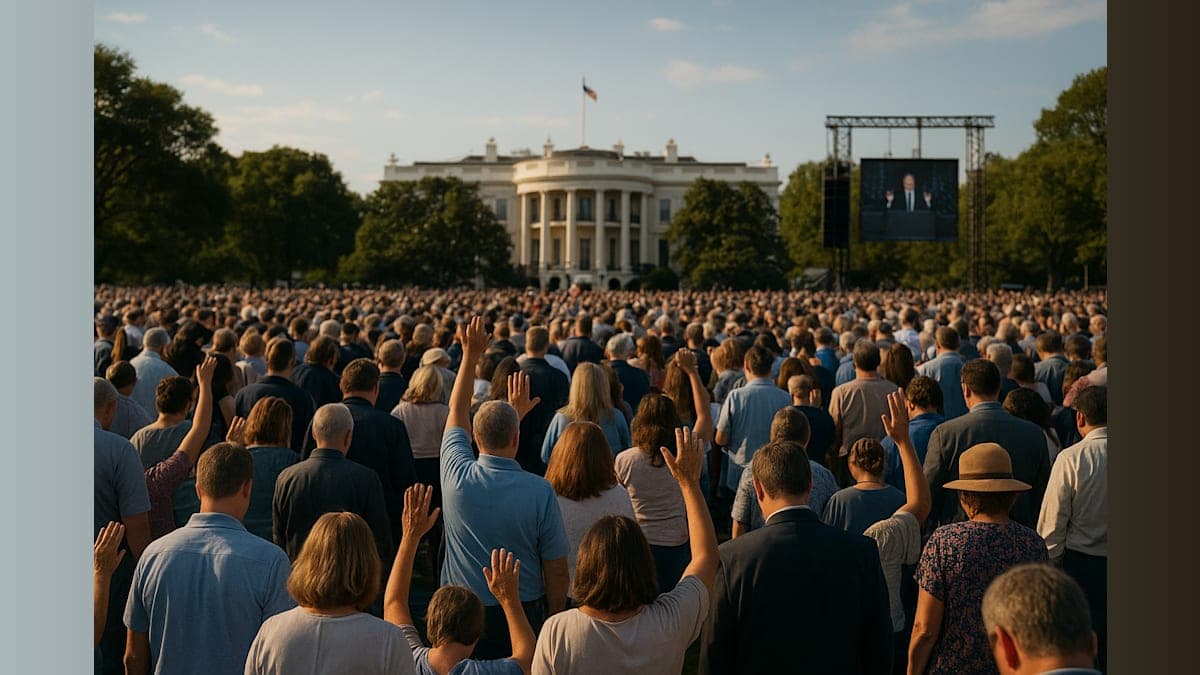 White House Organizes National Mall Prayer Gathering