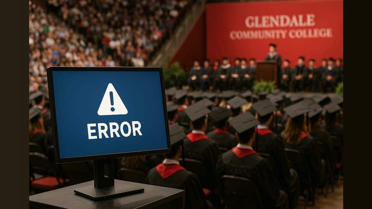 AI System Fails Hundreds at Glendale Community College Graduation