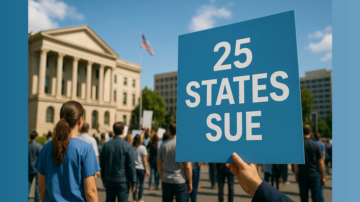 25 States Sue Over Federal Nursing Loan Limits
