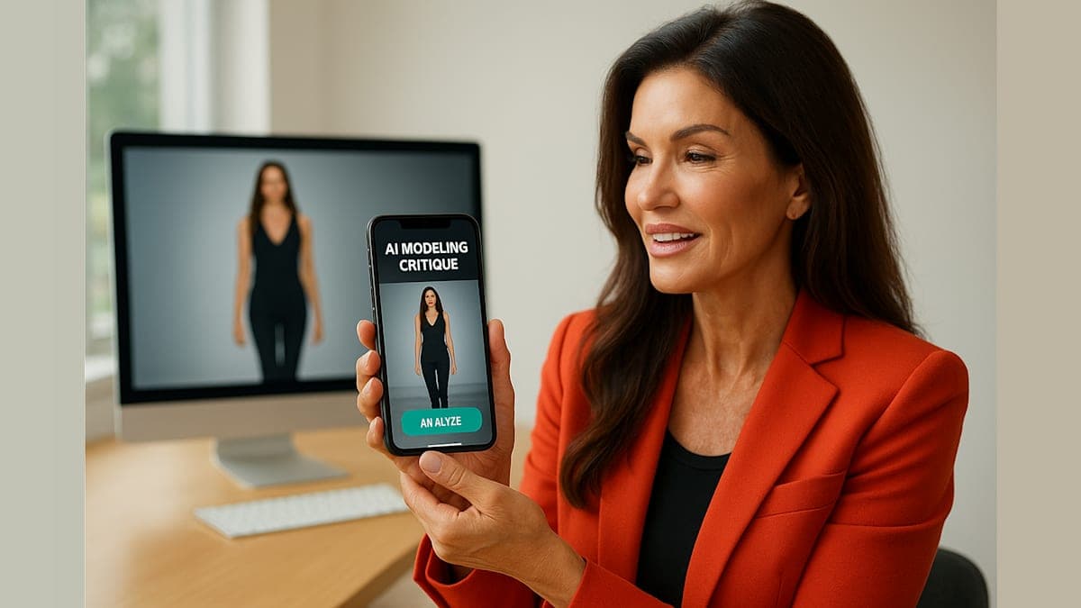Janice Dickinson Launches AI Modeling Critique App