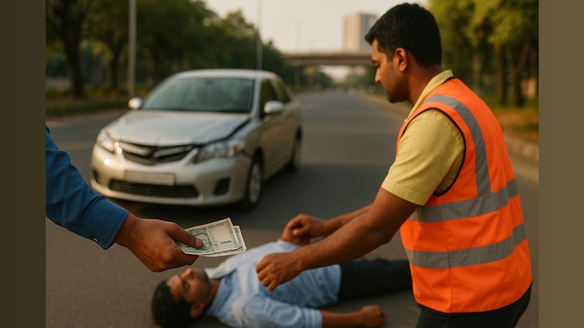 India Launches Cash Rewards for Road Accident Rescuers