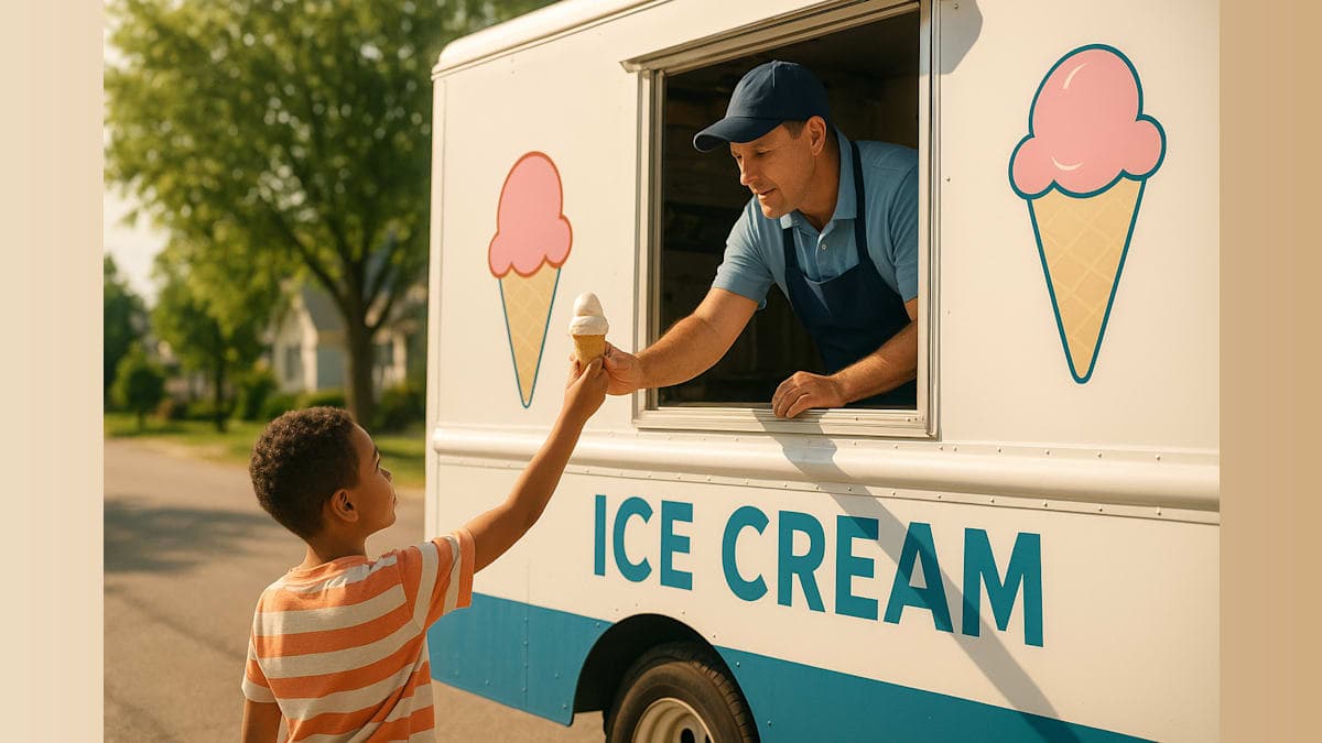 Massachusetts Ice Cream Vendor's Kindness Sparks Viral Movement