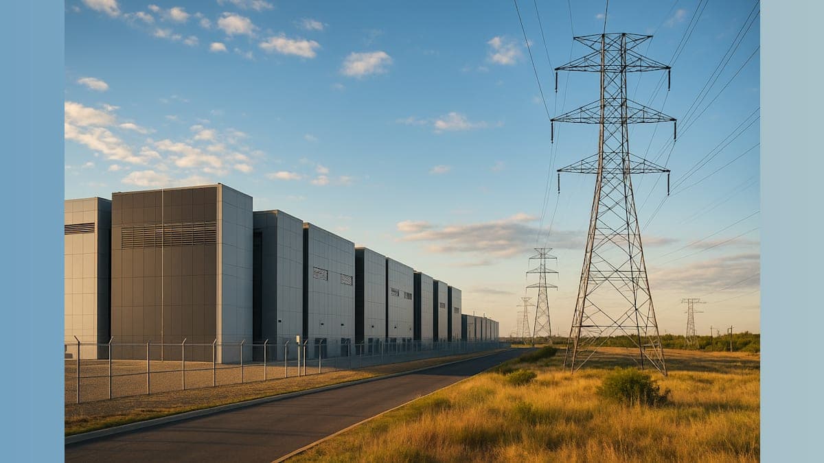 Data Centers Strain Texas Power Grid Capacity