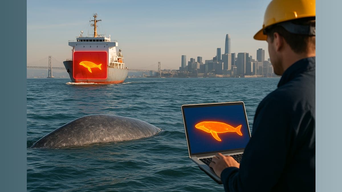 AI Technology Deployed to Protect Whales in San Francisco Bay