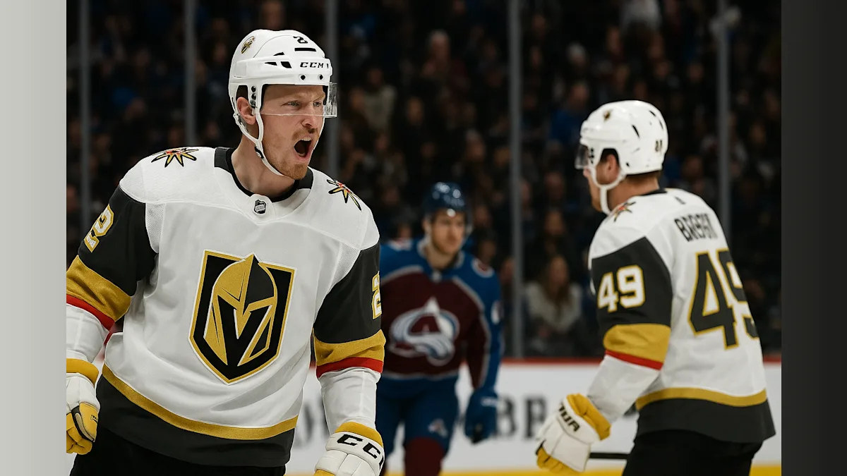 Golden Knights Seize 2-0 Series Lead Over Avalanche
