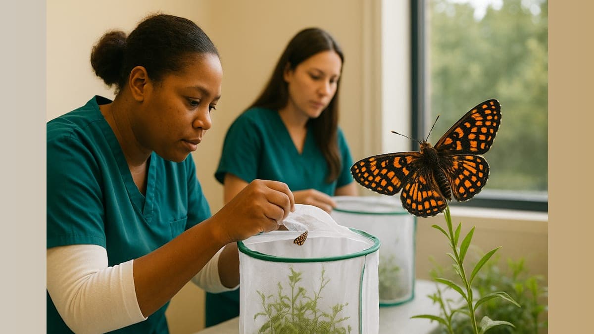 Prison Program Helps Endangered Butterflies and Women Rebuild