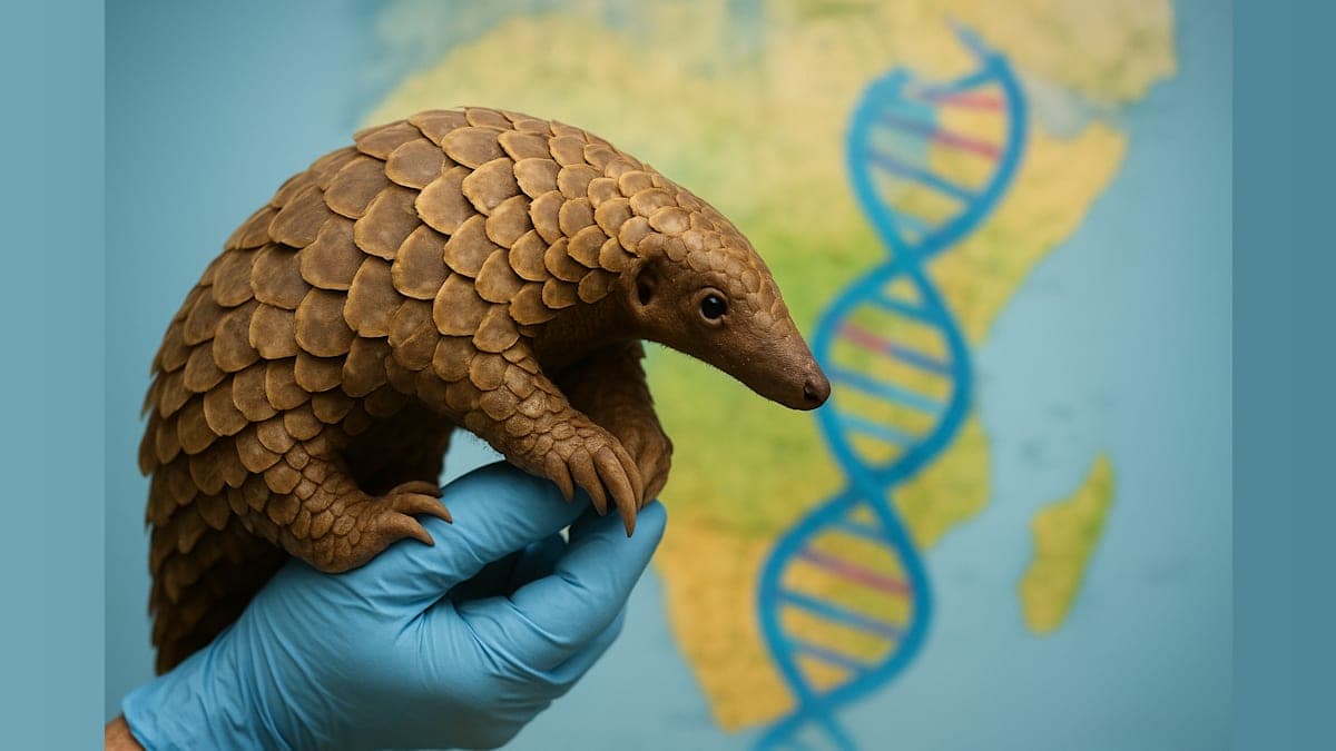 DNA Breakthrough Traces Poached Pangolins to Source