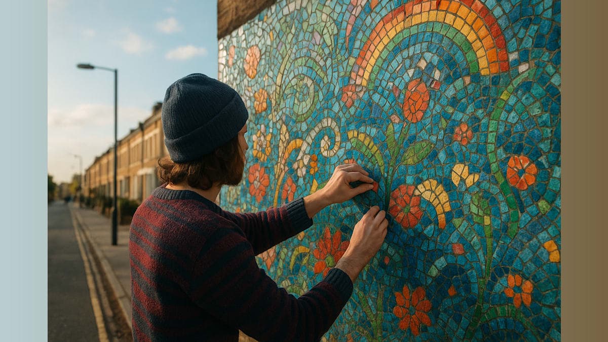 East London Mosaics Transform Lives Through Art Therapy