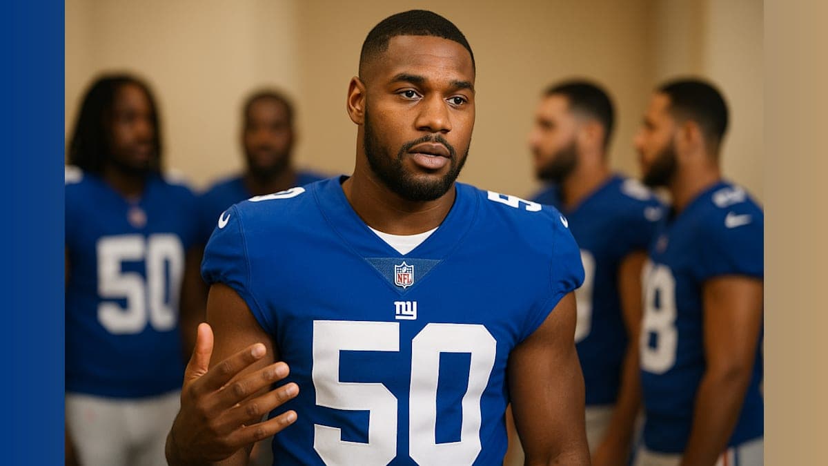 Giants' Carter Dismisses Locker Room Tension Rumors