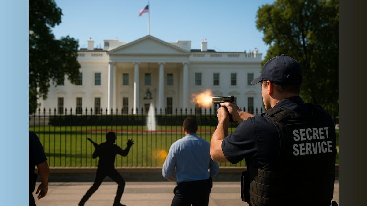 Secret Service Shoots Armed Individual Near White House