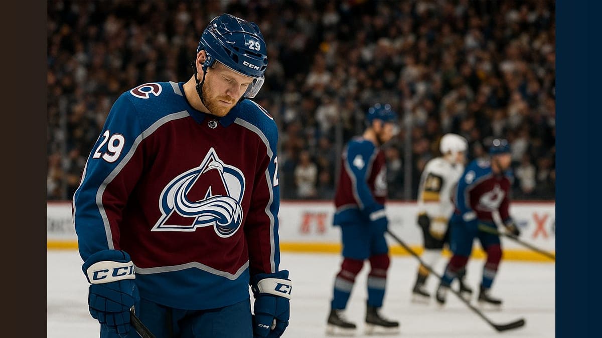 Avalanche Face Elimination After MacKinnon Injury, Game 3 Loss