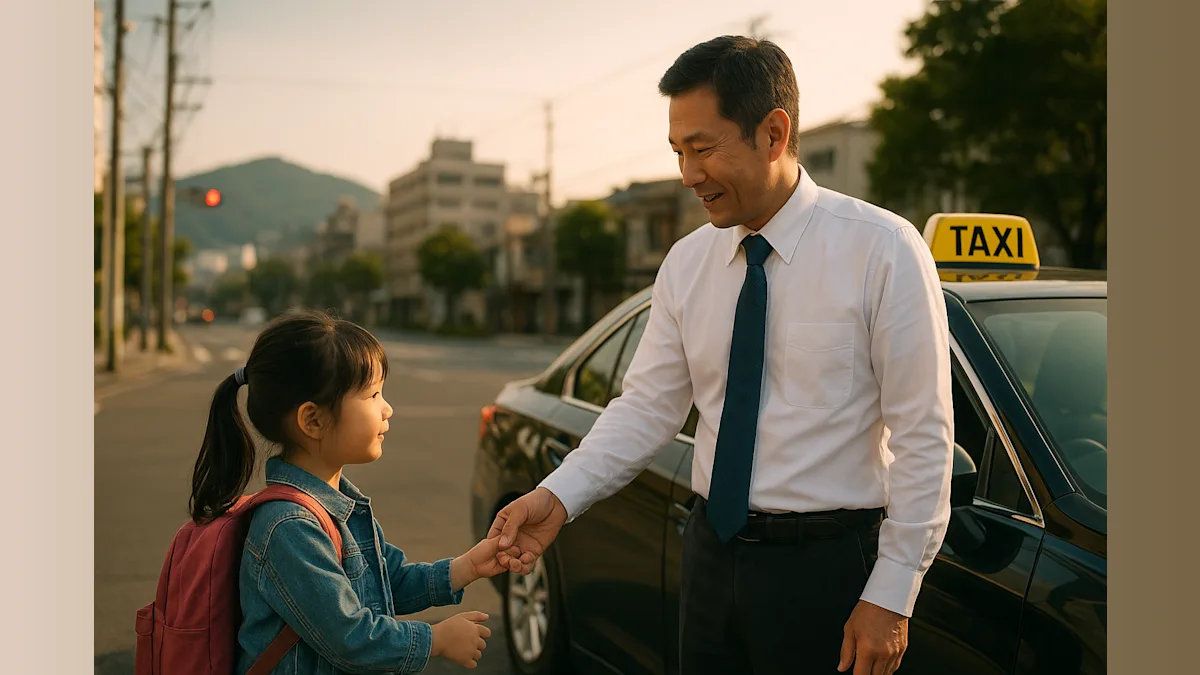 Hiroshima Cab Driver Trades Career for Time with Daughter