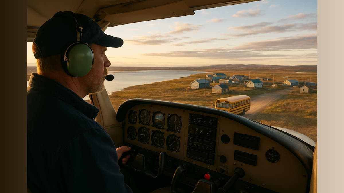 Alaska Pilot Flies Children to School for Four Decades