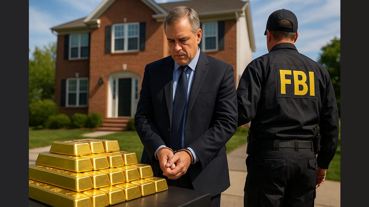 Former CIA Official Charged with Stealing Gold Bars