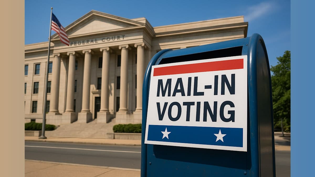 Federal Judge Declines to Block Trump Mail Voting Order