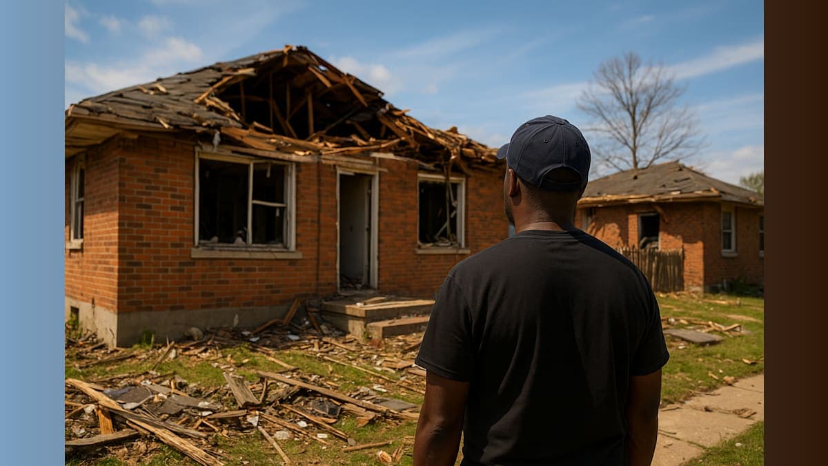 Black Homeowners Still Awaiting Tornado Aid One Year Later