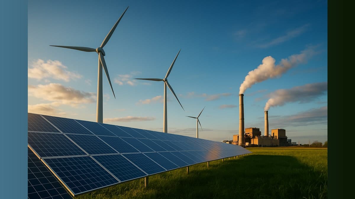 Global Renewables Milestone: Wind and Solar Surpass Gas