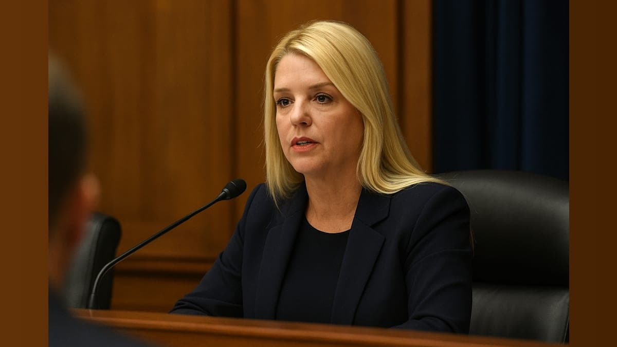 Pam Bondi Testifies on Epstein Files Handling