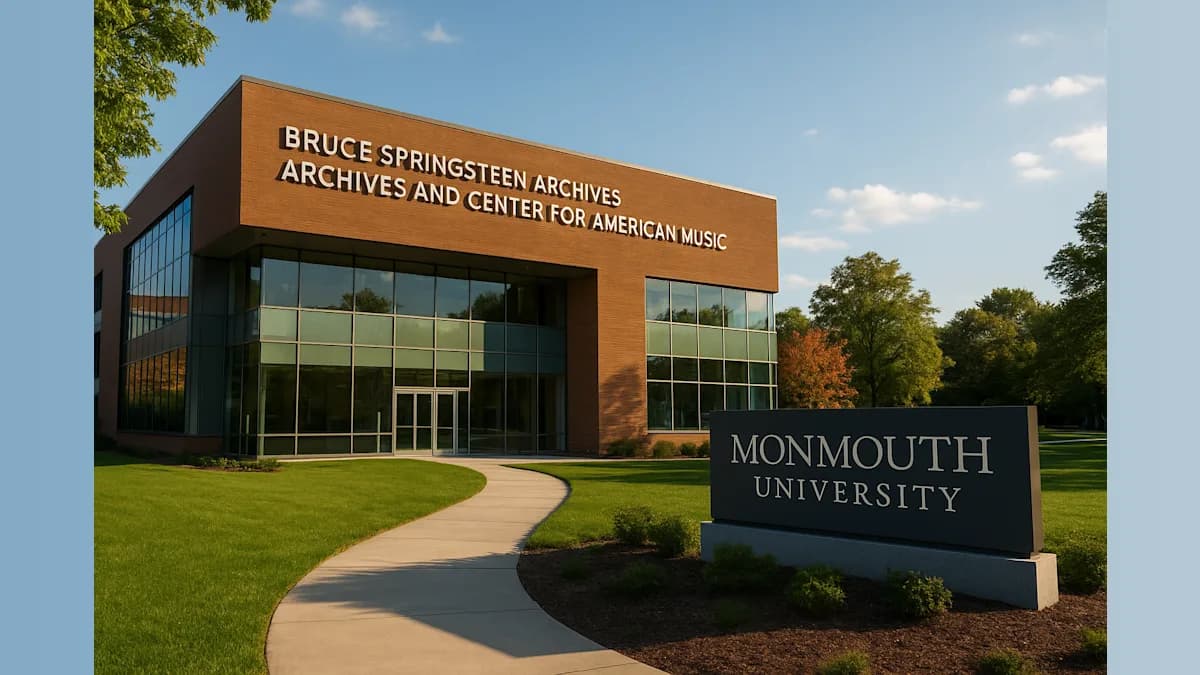 Springsteen Center Opens at Monmouth University Next Week