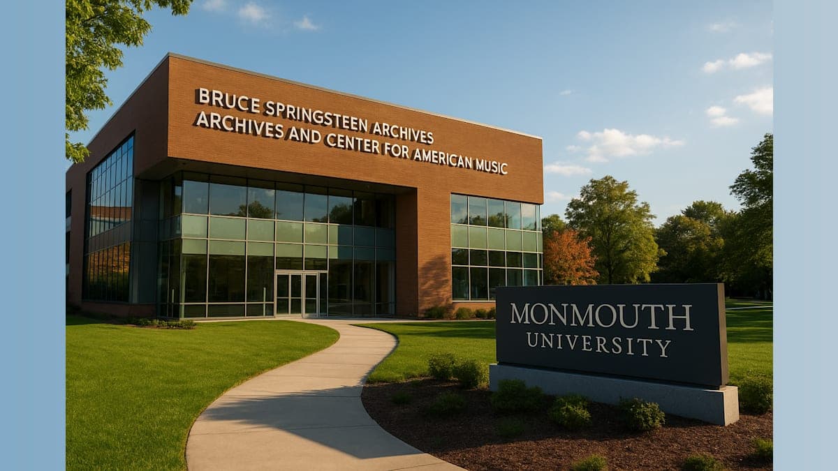Springsteen Center Opens at Monmouth University Next Week