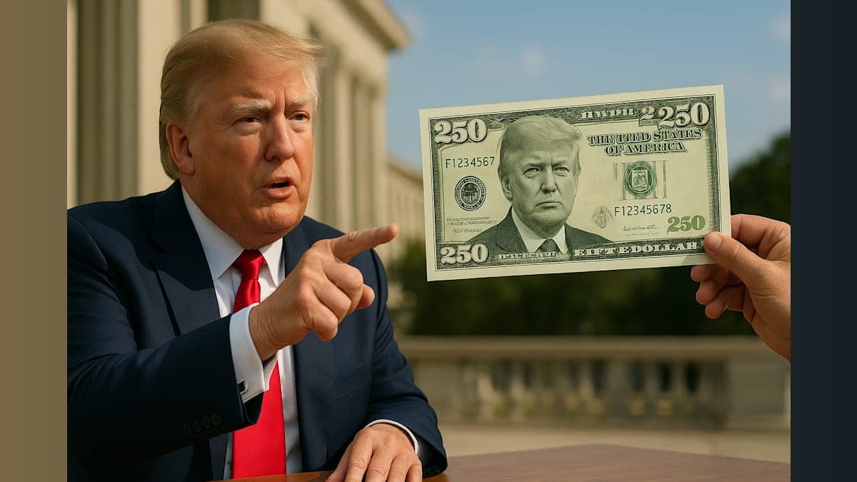 Trump Pushes for Appearance on New $250 Bill
