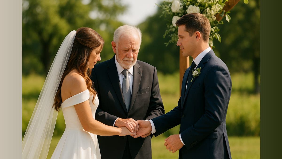Reality TV Star Warden Bates Weds in Emotional Ceremony