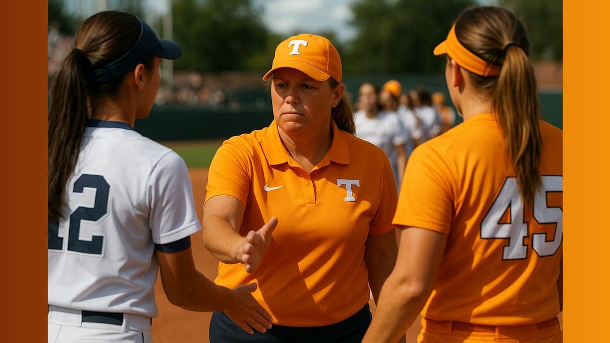 Tennessee Coach Denies Handshake Line Comment at WCWS