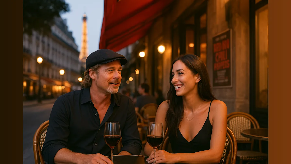 Brad Pitt Parties in Paris Amid Family Tensions