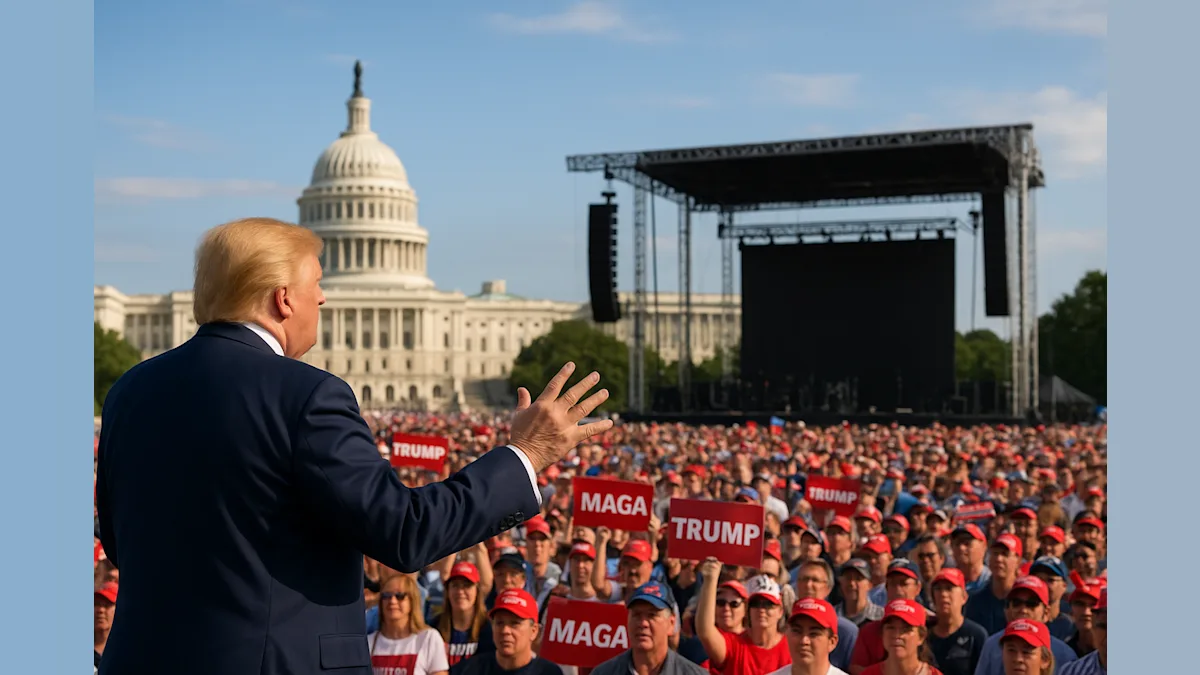 Trump Suggests MAGA Rally Replace America's 250th Birthday Concert