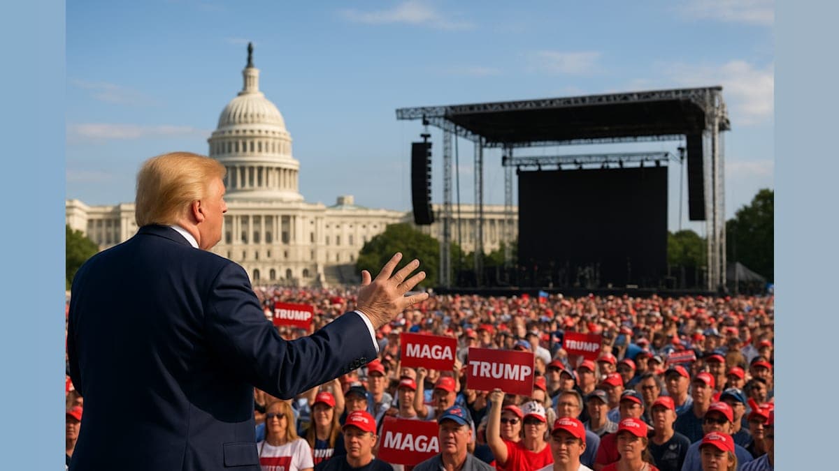 Trump Suggests MAGA Rally Replace America's 250th Birthday Concert