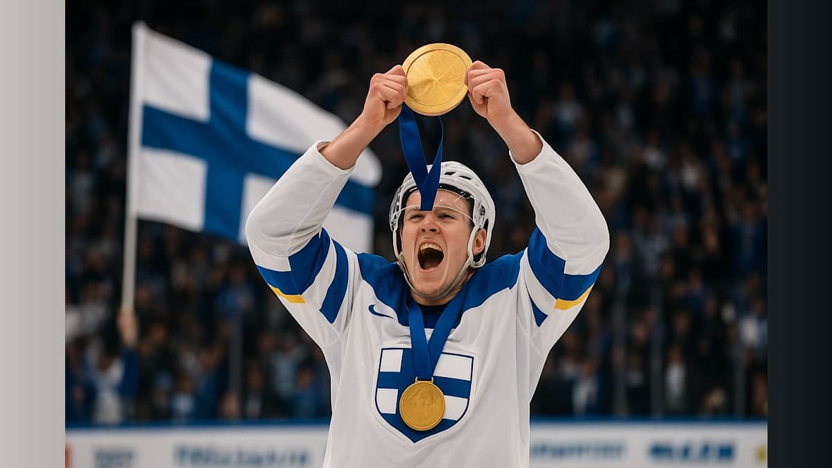 Sabres Rookie Helenius Delivers Gold for Finland