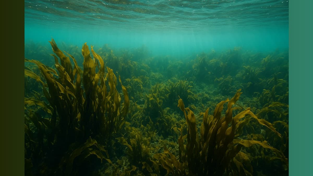 Greenland Seaweed Forests Reveal Major Climate Solution