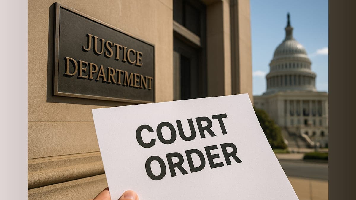 Justice Department to Comply with Court Order Halting Trump Fund