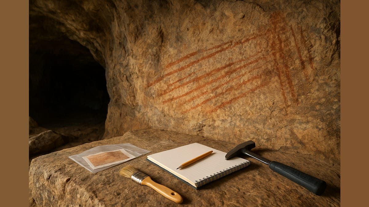 Welsh Cave Stripes Confirmed as Britain's Oldest Art