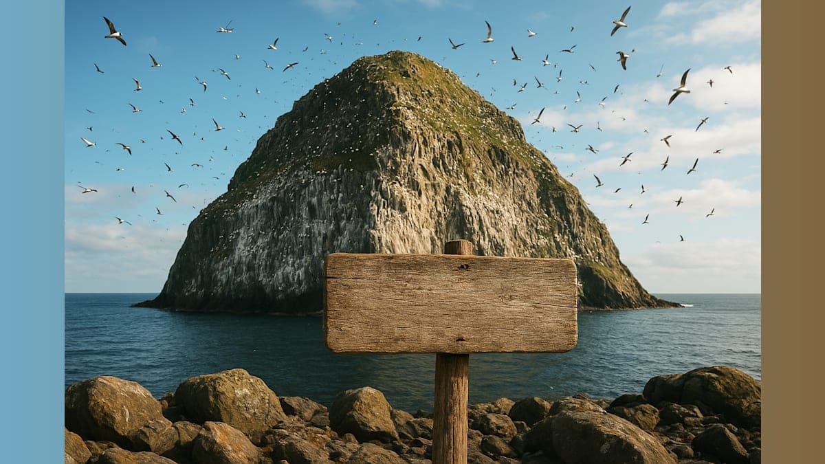 Scottish Noble Family Sells Historic Bass Rock for Conservation