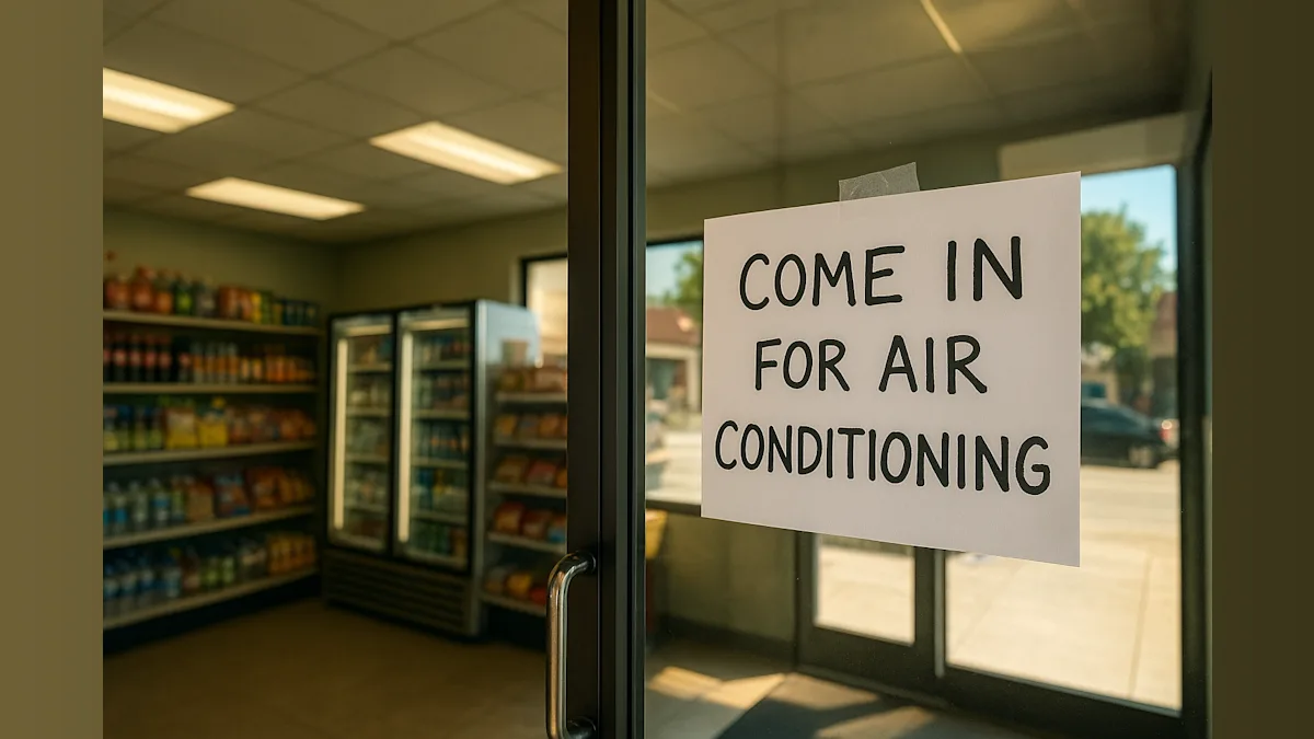 Japanese Store Owner's Heat Relief Signs Go Viral