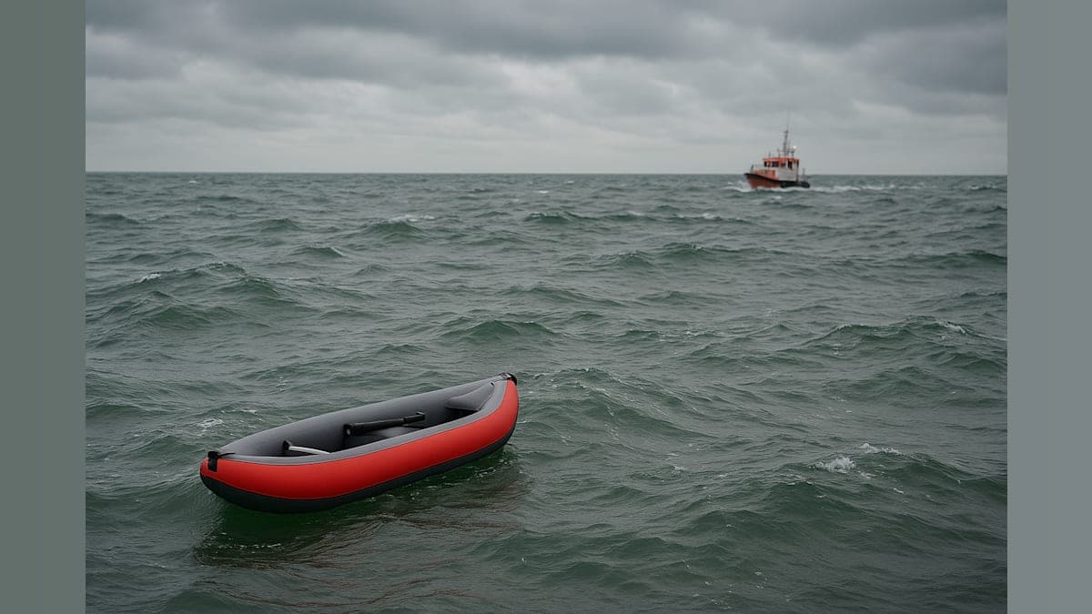 Dog Rescued Miles Out at Sea After Kayak Drift