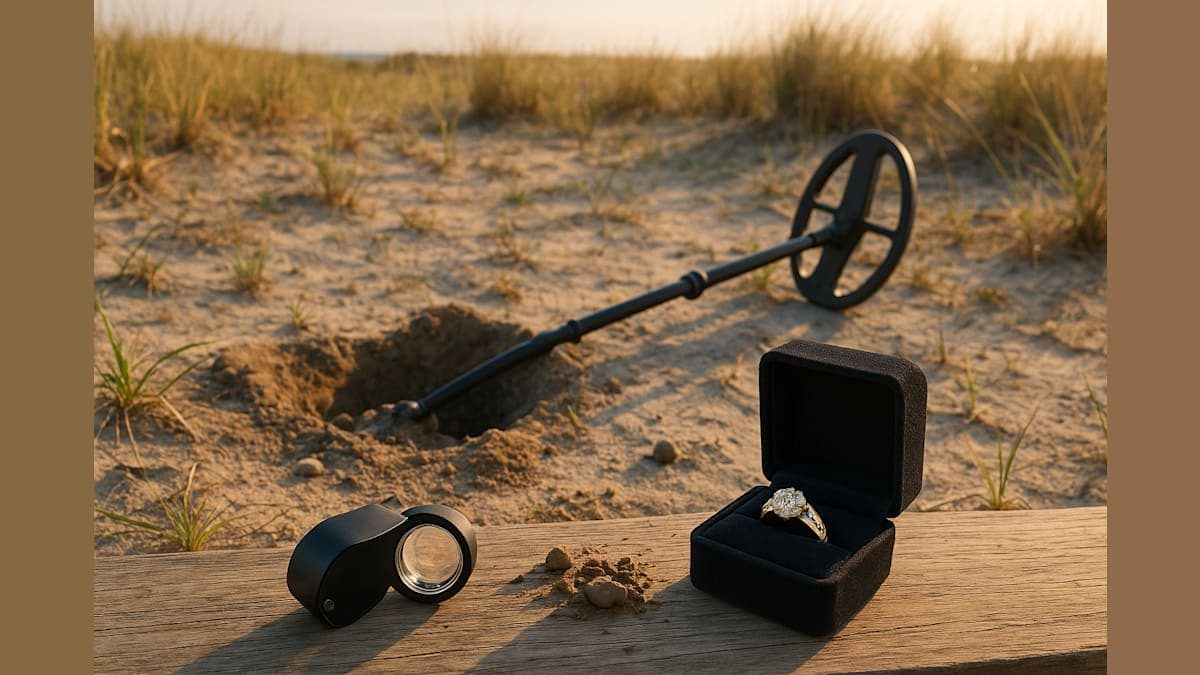 Metal Detectorist Unearths Rare 16th-Century Diamond Ring