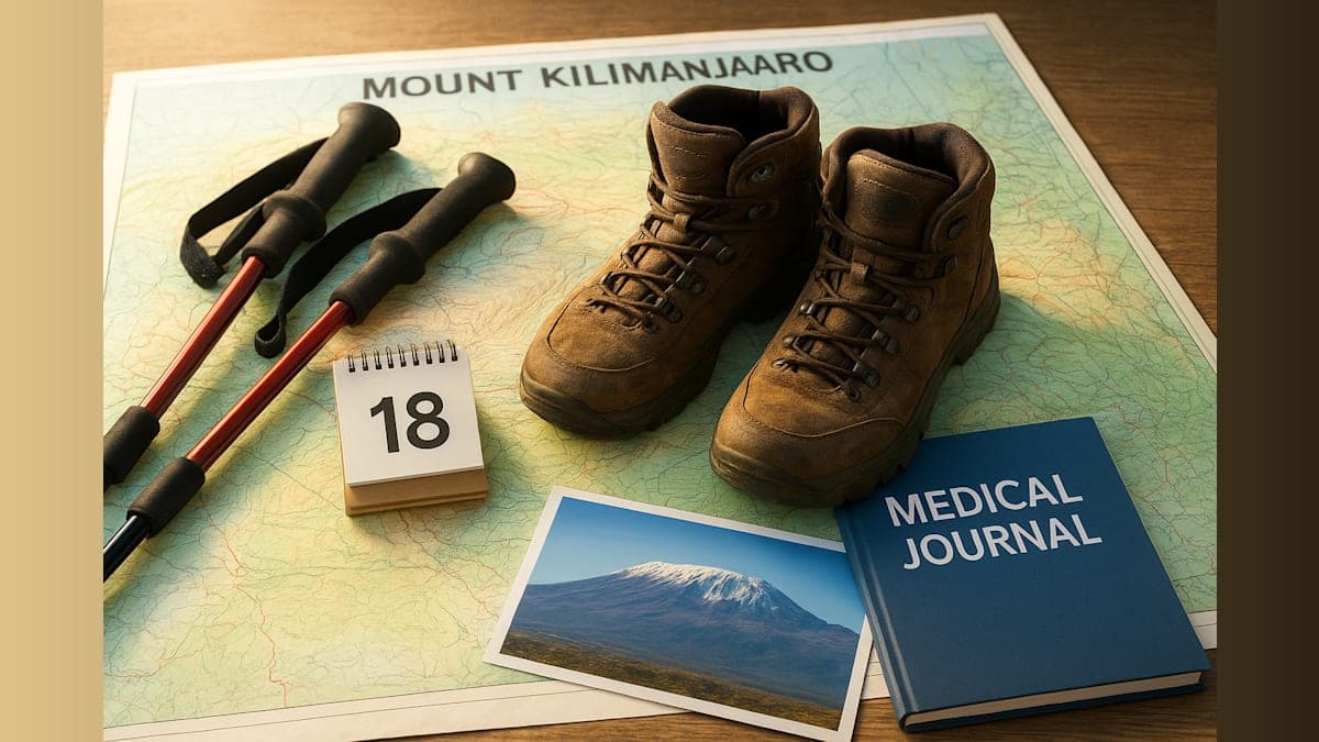 Retired Physician to Summit Kilimanjaro at 90