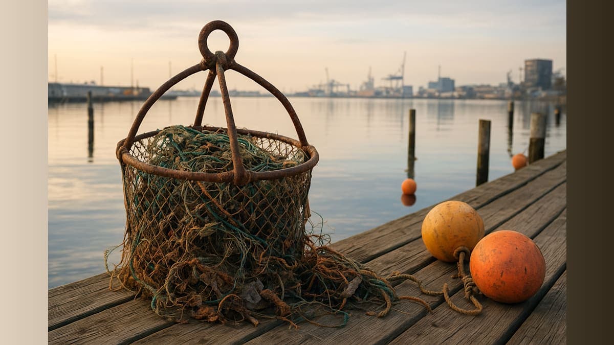 Former Fisherman Removes Tons of Trash from Canadian Harbors