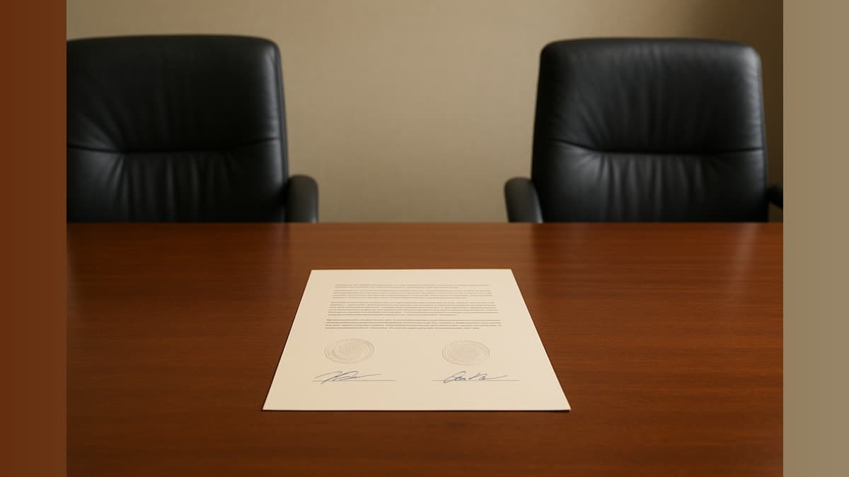 Trump Signs Preliminary Agreement to End Iran War