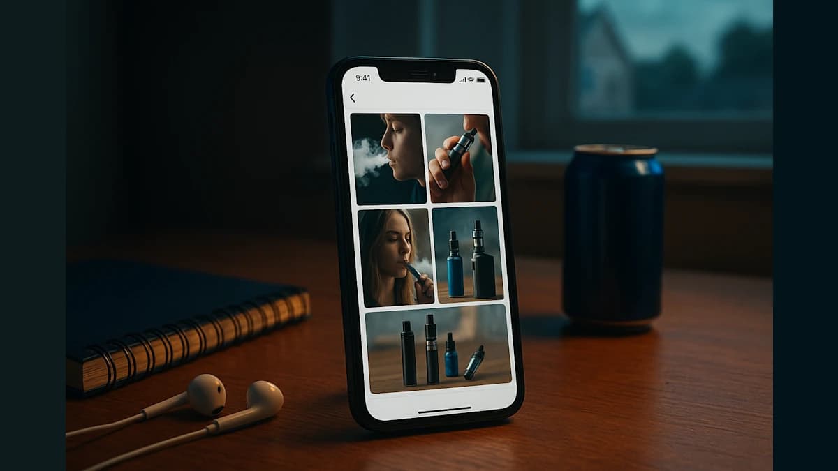 TikTok Vaping Videos Normalize Dangerous Habit Among Teens