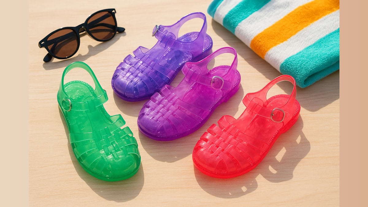 Jelly Shoes Make Chic Comeback This Summer
