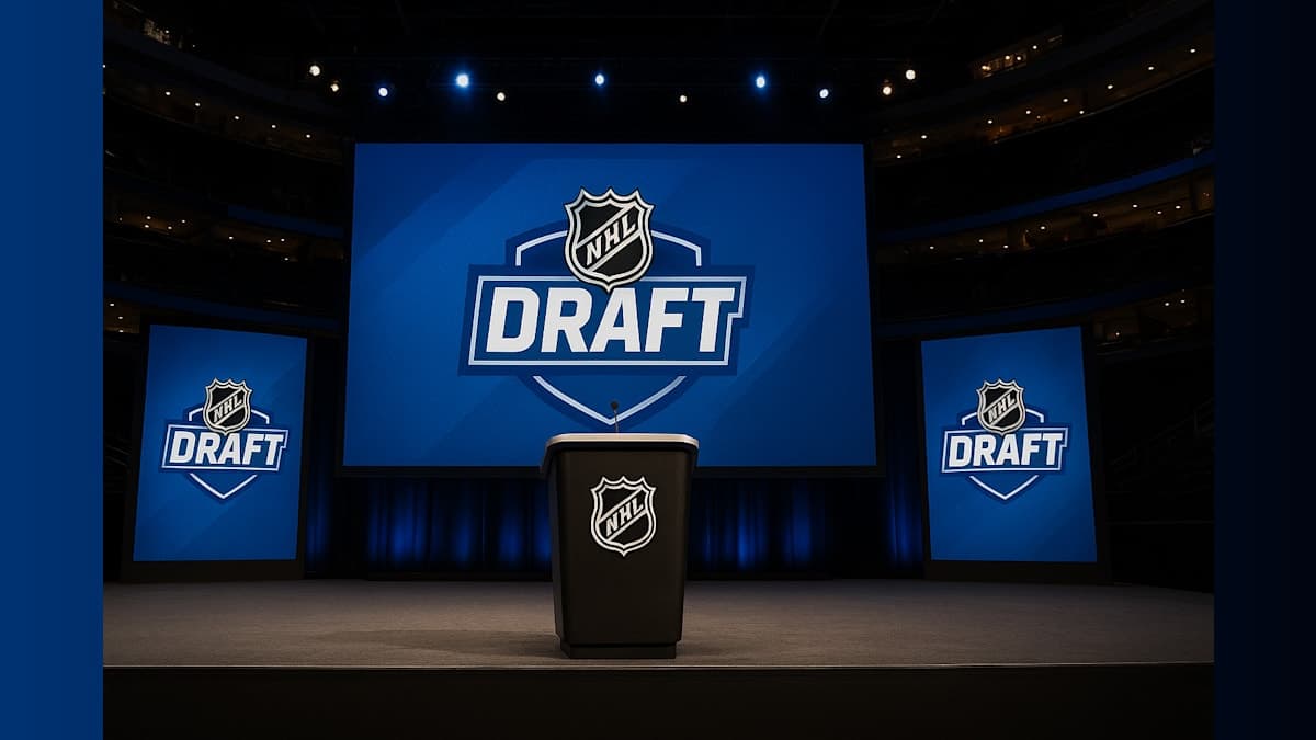 Justin Bieber Announces First Pick at NHL Draft