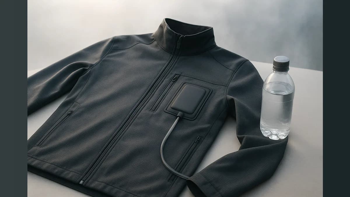 Innovative Jacket Harvests Drinking Water From Air