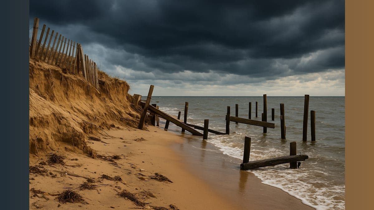Beach Erosion Threatens Atlantic City's Casino Future