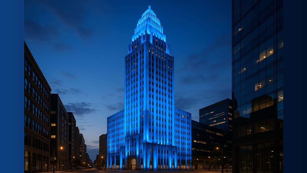 Empire State Building Lights Blue for Swift Wedding