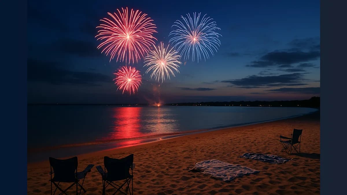 Trump Marks Nation's 250th Birthday with Fireworks Display